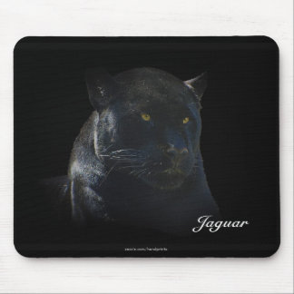 Black Jaguar Wild Cat Animal-Lover Mousepad