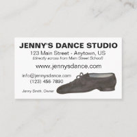 Black Jazz Dance Shoe Studio Teacher Choreographer