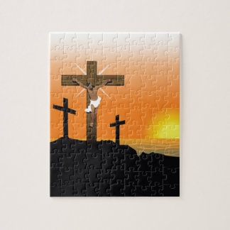 Black Jesus Christ Jigsaw Puzzle