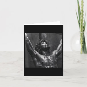 Black Jesus, Christianity, Church, Christ, Jesus Card