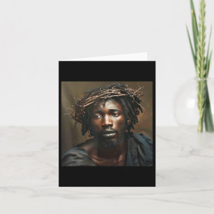 Black Jesus, Christianity, Church, Christ, Jesus  Card