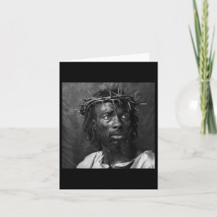 Black Jesus, Christianity, Church, Christ, Jesus _ Card