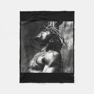 Black Jesus, Christianity, Church, Christ, Jesus _ Fleece Blanket