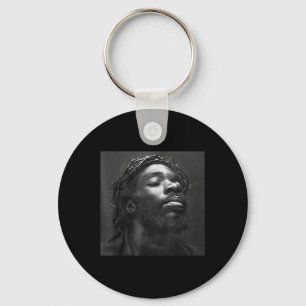 Black Jesus, Christianity, Church, Christ, Jesus _ Key Ring