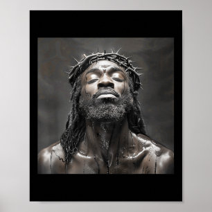 Black Jesus, Christianity, Church, Christ, Jesus _ Poster