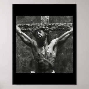 Black Jesus, Christianity, Church, Christ, Jesus Poster