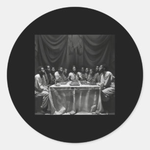 Black Jesus, Last Sacrament, Jesus 0 Classic Round Sticker