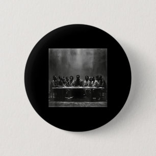 Black Jesus, Last Sacrament, Jesus 1 6 Cm Round Badge