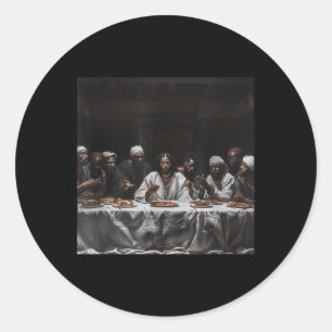 Black Jesus, Last Sacrament, Jesus _9  Classic Round Sticker