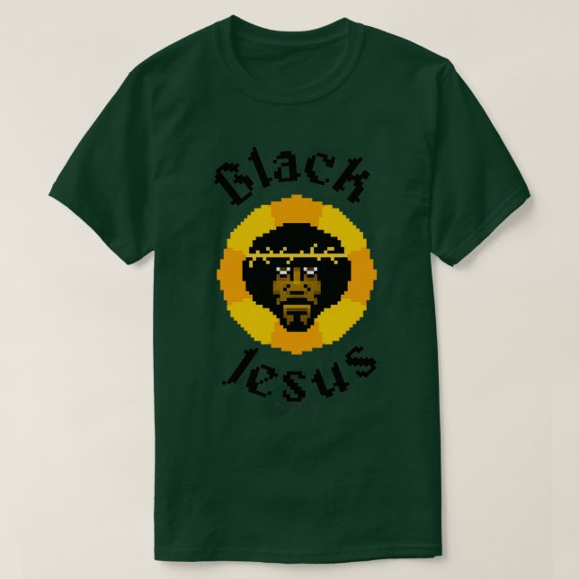 Black Jesus T-Shirt (Design Front)