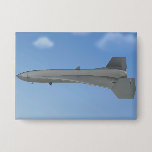 Black jet powered military drone