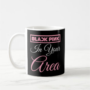 Black K In Your Area K-Pop Kpop Korea Pop Coffee Mug