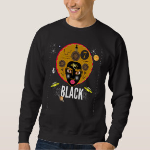 Black - Kemetic Egyptian Ankh Black Girl Magic Mel Sweatshirt