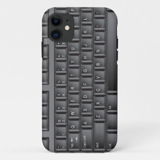 Black Keyboard iPhone 11 Case