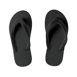 Black kid's thongs