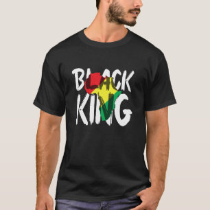 Black King Black History Month African American Pr T-Shirt