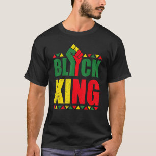 Black King Black History Month Mens African Americ T-Shirt