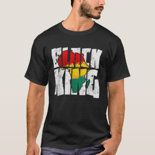 Black King for Boys Black History Month African Am T-Shirt
