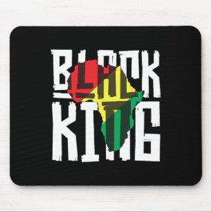 Black King For Boys Men History Month Africa Triba Mouse Pad