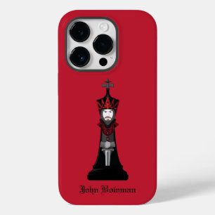 Black King / Personalised name Case-Mate iPhone Ca Case-Mate iPhone 14 Pro Case