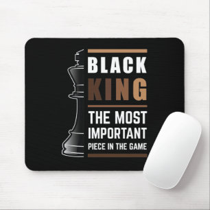Black King The Most Important Piece In The Game 1 Mouse Pad