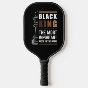 Black King The Most Important Piece In The Game 1 Pickleball Paddle