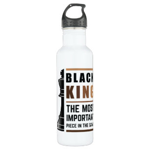 Black King The Most Important Piece In The Game 2 710 Ml Water Bottle