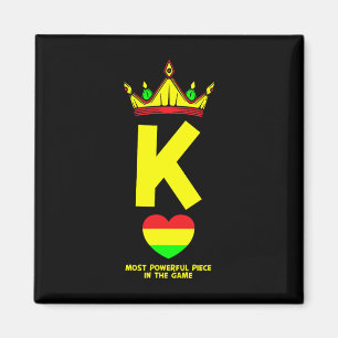Black King The Most Powerful Piece In The Game Jun Magnet
