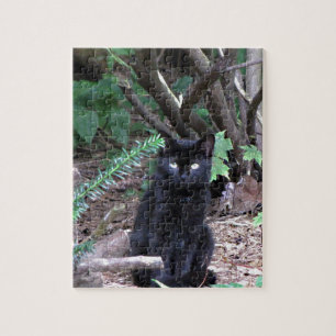 Black Kitten Cat Jigsaw Puzzle