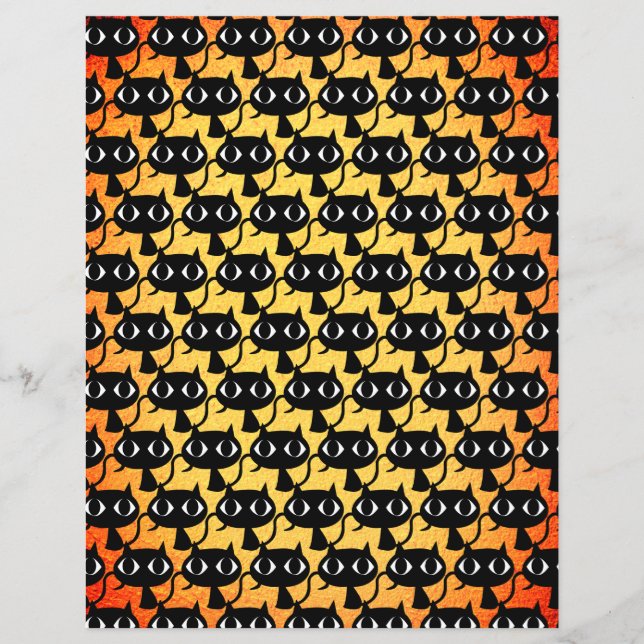 Black kittens pattern (Front)