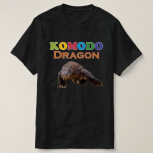 Black Komodo Dragon Men's T-Shirt