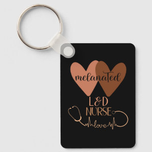 Black L&D Nurse Appreciation Week Labour And Deliv Key Ring