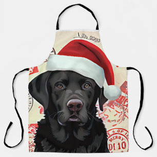 Black lab apron