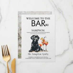 Black Lab Bar Menu