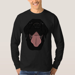 Black Lab Black Labrador Retriever Black Lab Short T-Shirt