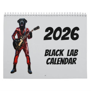 Black Lab Calendar