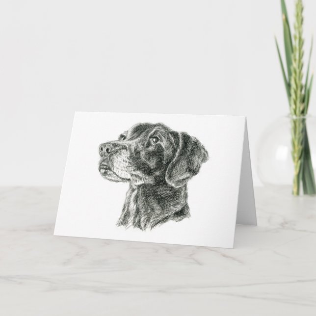 Black Lab Card (Front)