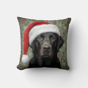 Black lab cushion