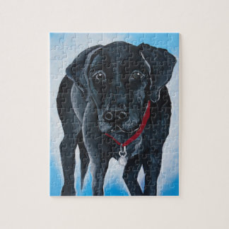 Black Lab Jigsaw Puzzle