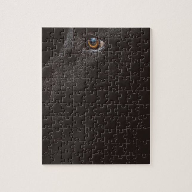 black lab jigsaw puzzle (Vertical)