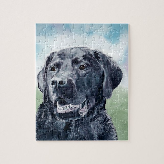 Black Lab Jigsaw Puzzle (Vertical)