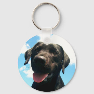 Black Lab Keychain