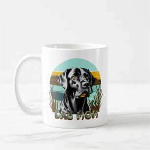 Black Lab   Lab Mom Dog Personalized Coffee Mug