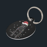 Black Lab Labrador Christmas Tree Light Pajama Dog Pet Tag<br><div class="desc">Black Lab Labrador Christmas Tree Light Pajama Dog Xmas</div>