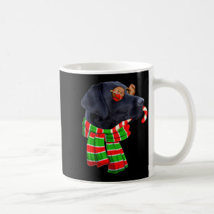 Black Lab Labrador Dog Owners Christmas Xmas Holid Coffee Mug