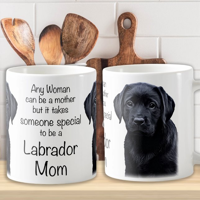 Black Lab - Labrador Mum Coffee Mug (Creator Uploaded)
