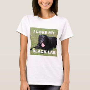 black lab love w pic T-Shirt