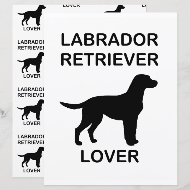 black lab lover (Front/Back)