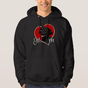 Black Lab Mom Labrador Mama Masks Black Lab Mama Hoodie