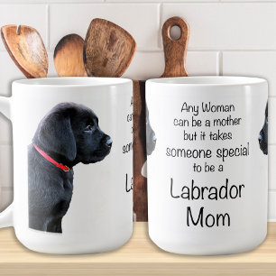 Black Lab - Mothers Day Dog - Labrador Mum Coffee Mug